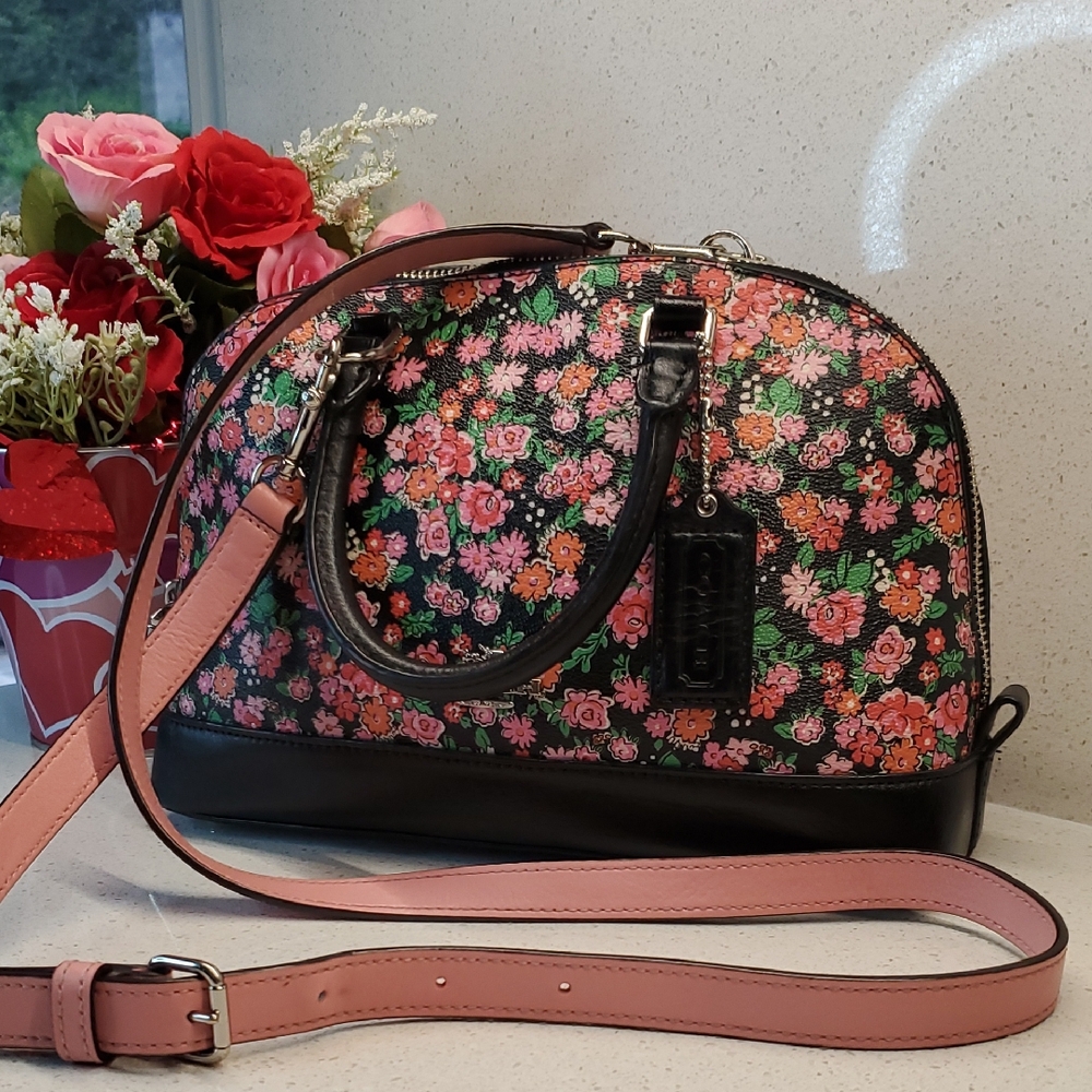 COACH Sierra Floral Crossbody